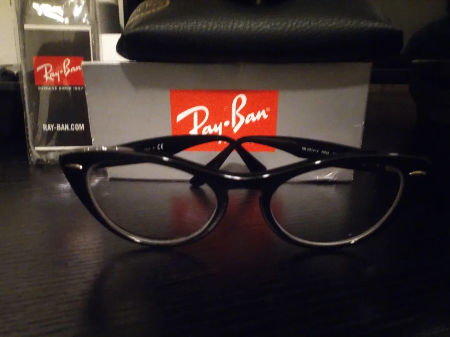 Ray-Ban RB 4314-V Nina Black Eyeglasses image indicator(5)