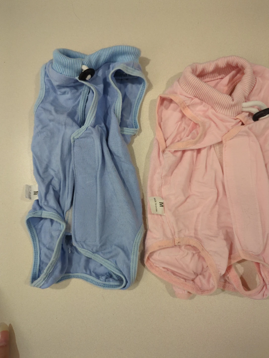 Pet Clothes - Size M - Blue and Pink