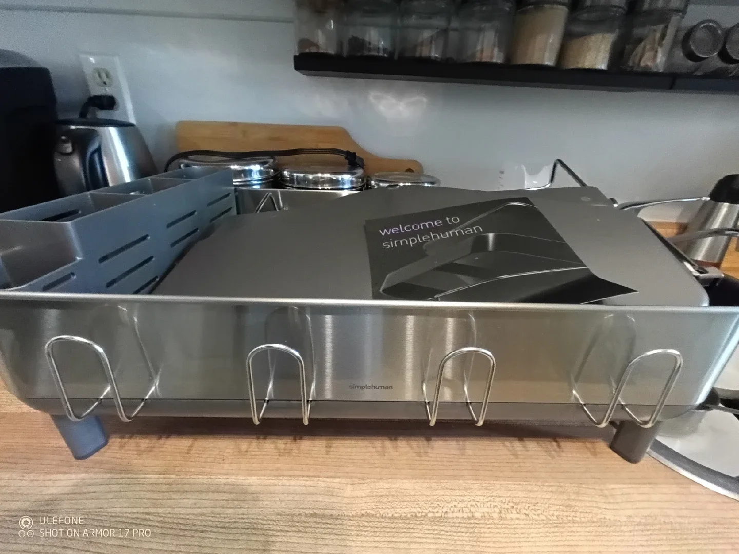 Simplehuman Standard Dish Rack image indicator(2)