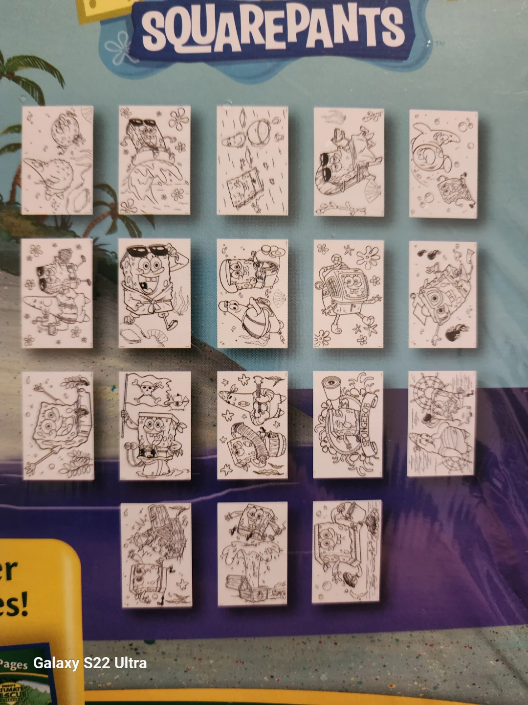 Crayola Spongebob Giant Coloring Pages - New - photo 3