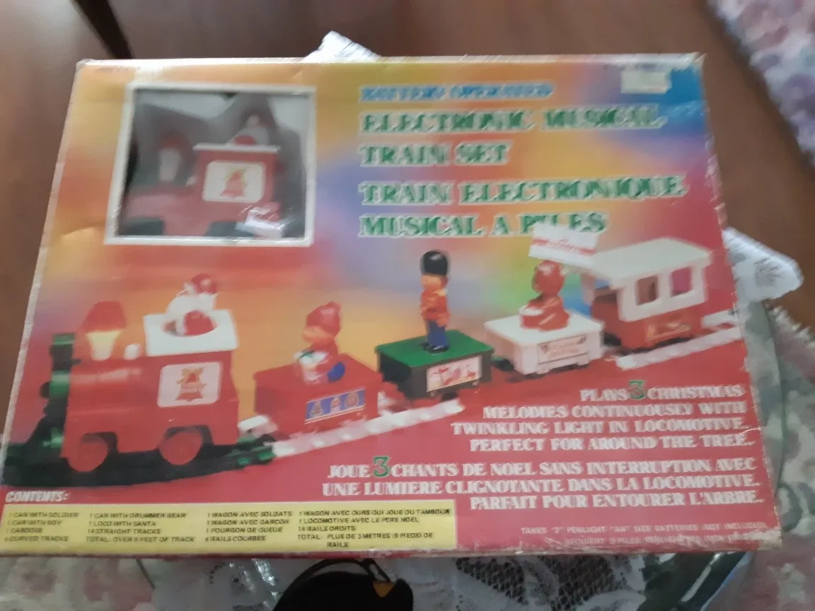 Battery Operated Electronic Musical Train Set