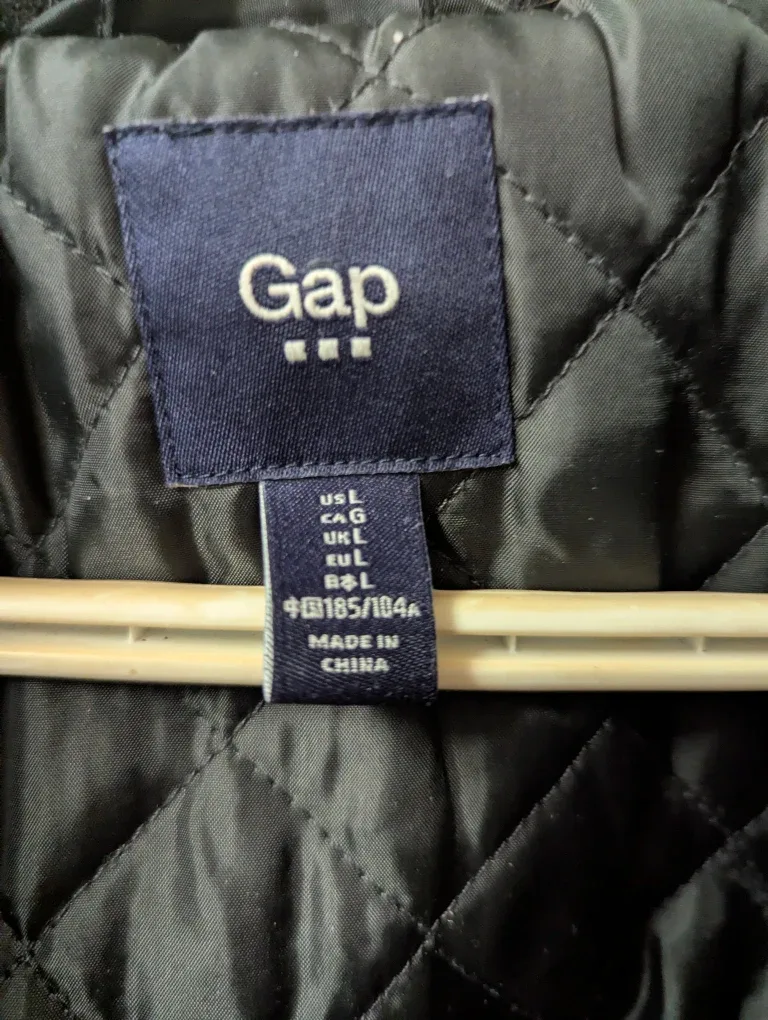 Gap Wool Blend Duffle Coat - Size L image indicator(2)