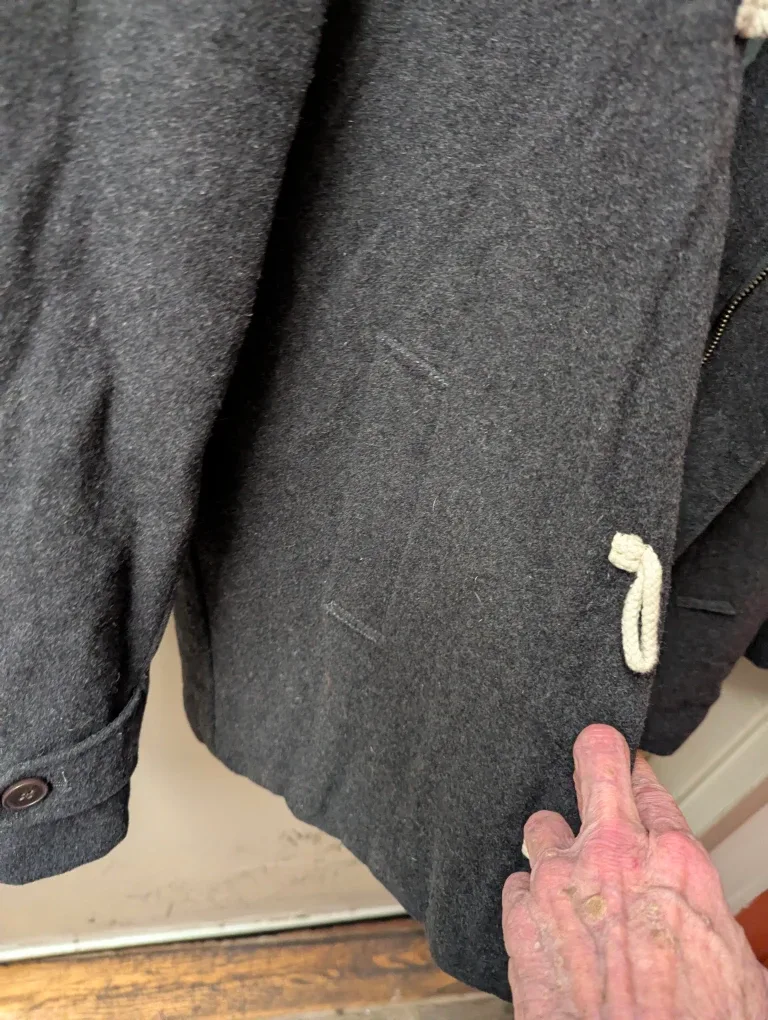 Gap Wool Blend Duffle Coat - Size L image indicator(5)