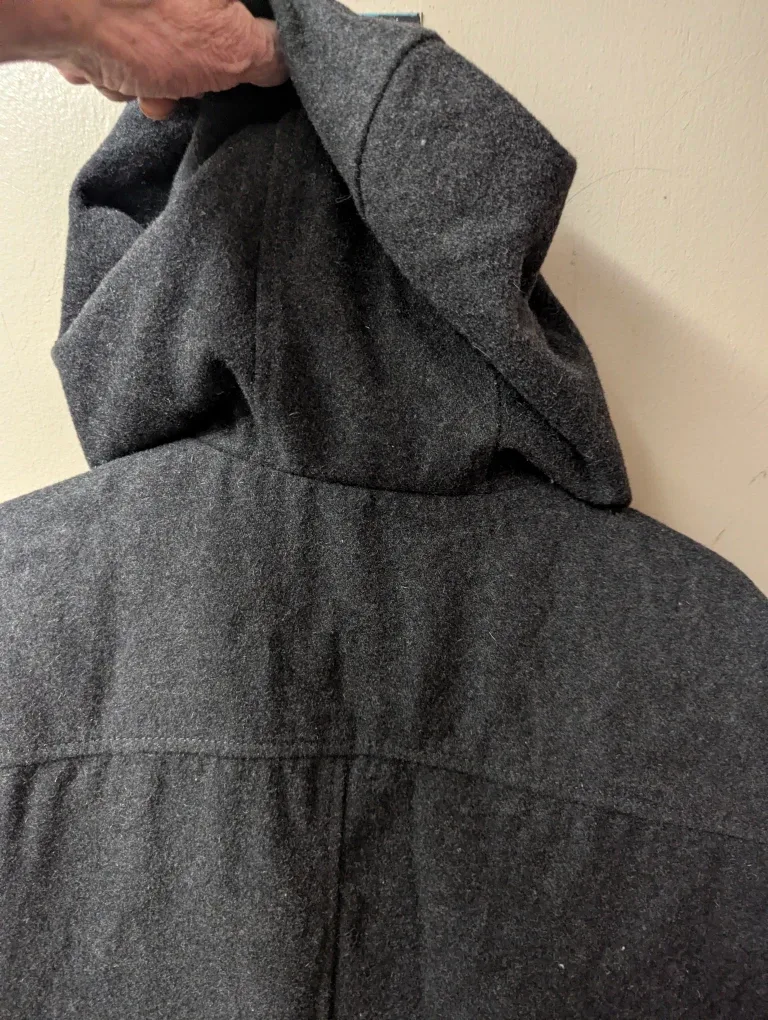 Gap Wool Blend Duffle Coat - Size L image indicator(7)