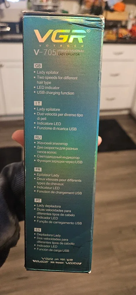 VGR V-705 Professional Lady Epilator image indicator(3)