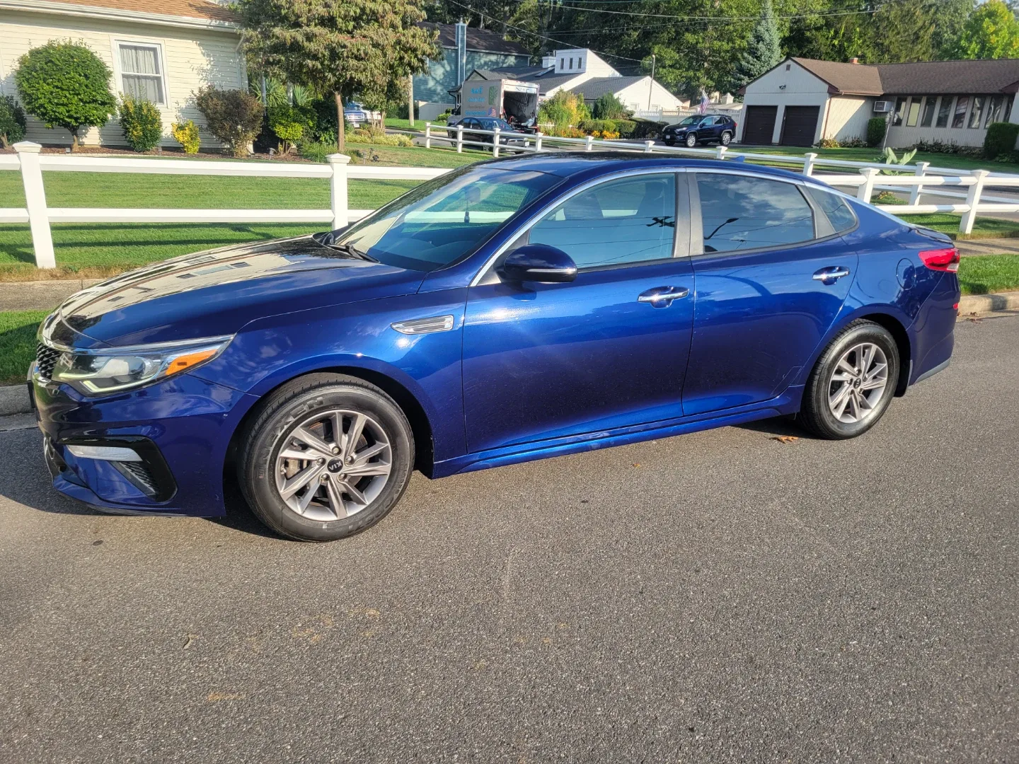 2020 Kia Optima - Blue Sedan 92k milesback up camera image indicator(7)