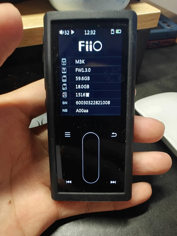 FiiO M3K Portable High-Resolution Music Player
