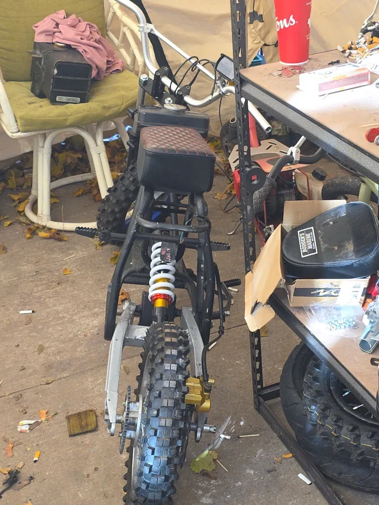 Custom Mini Dirt Bike Project image indicator(2)