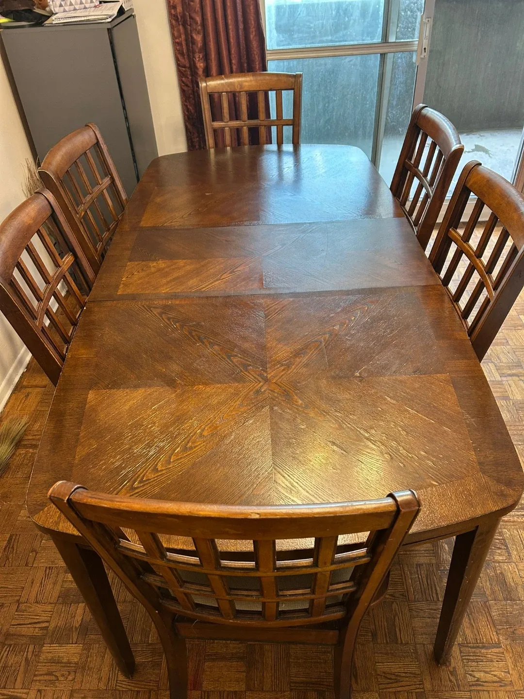 Dining Table with 6 Chairs - Wood image indicator(5)