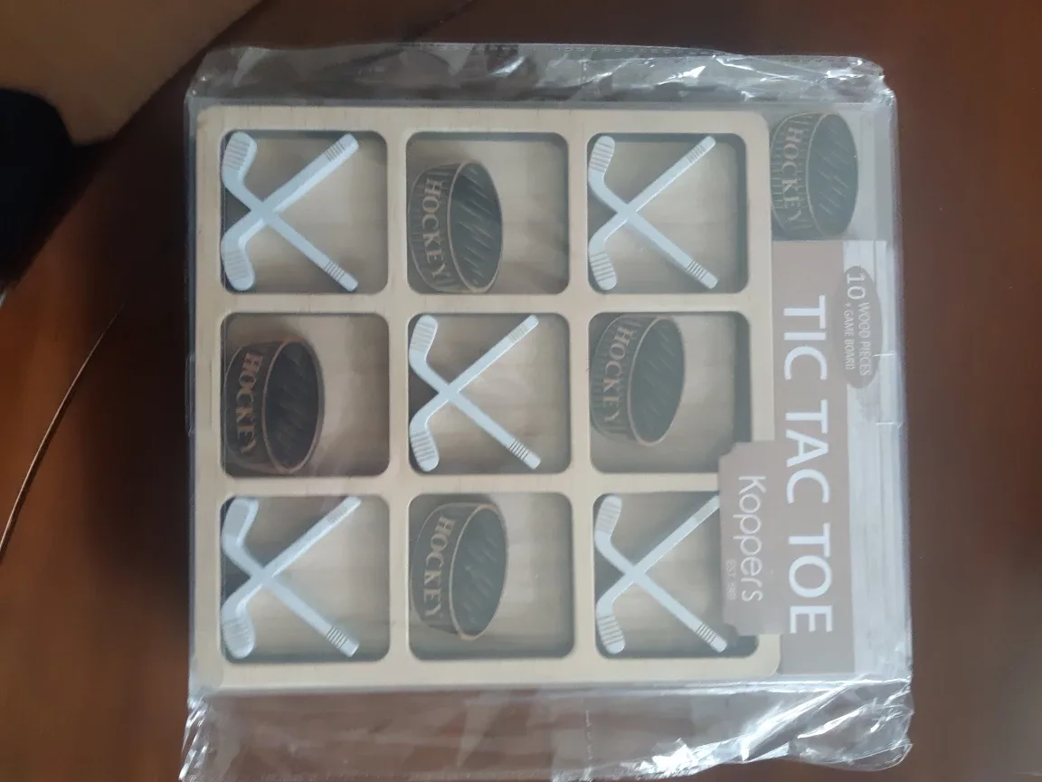 New Koppers Hockey Tic Tac Toe Game