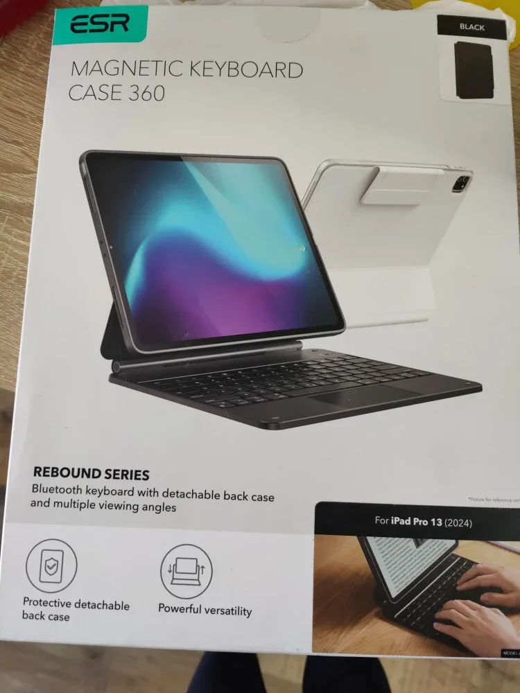 ESR Magnetic Keyboard Case 360 for iPad Pro 13 (2024) image indicator(4)