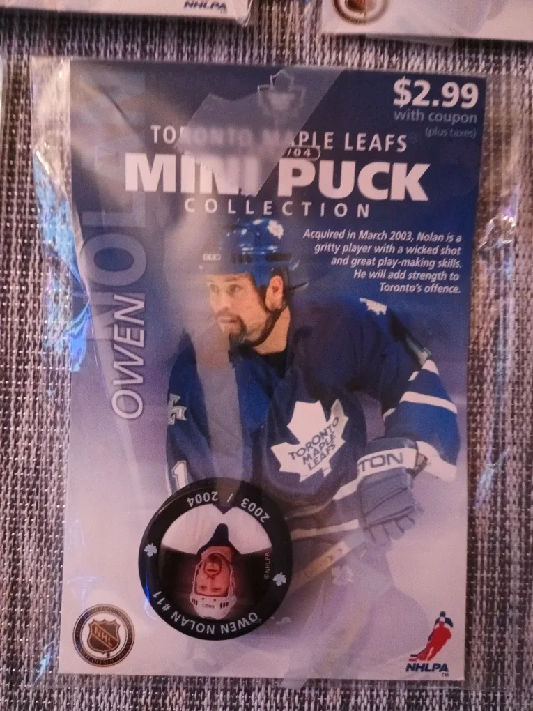 Toronto Maple Leafs Mini Puck Collection 2003/04 image indicator(5)