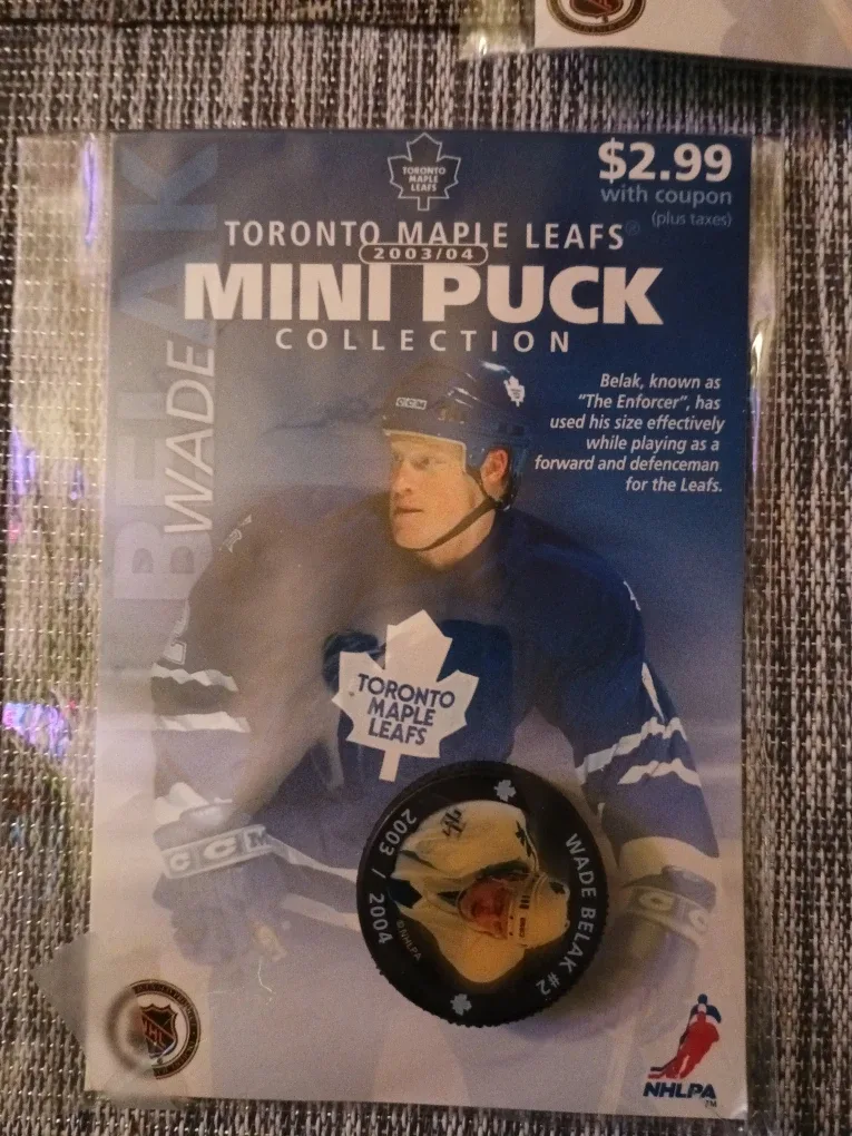 Toronto Maple Leafs Mini Puck Collection 2003/04 image indicator(6)