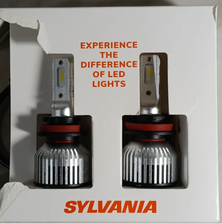 Sylvania H11 LED Headlight Bulbs (New)