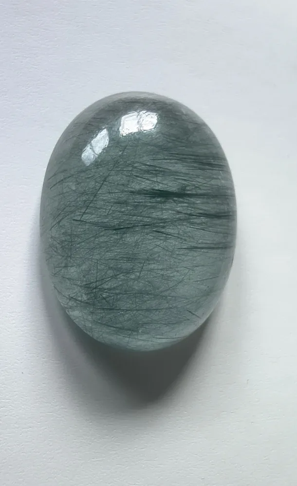 16 CTS Rutilated Quartz Cabochon image indicator(6)