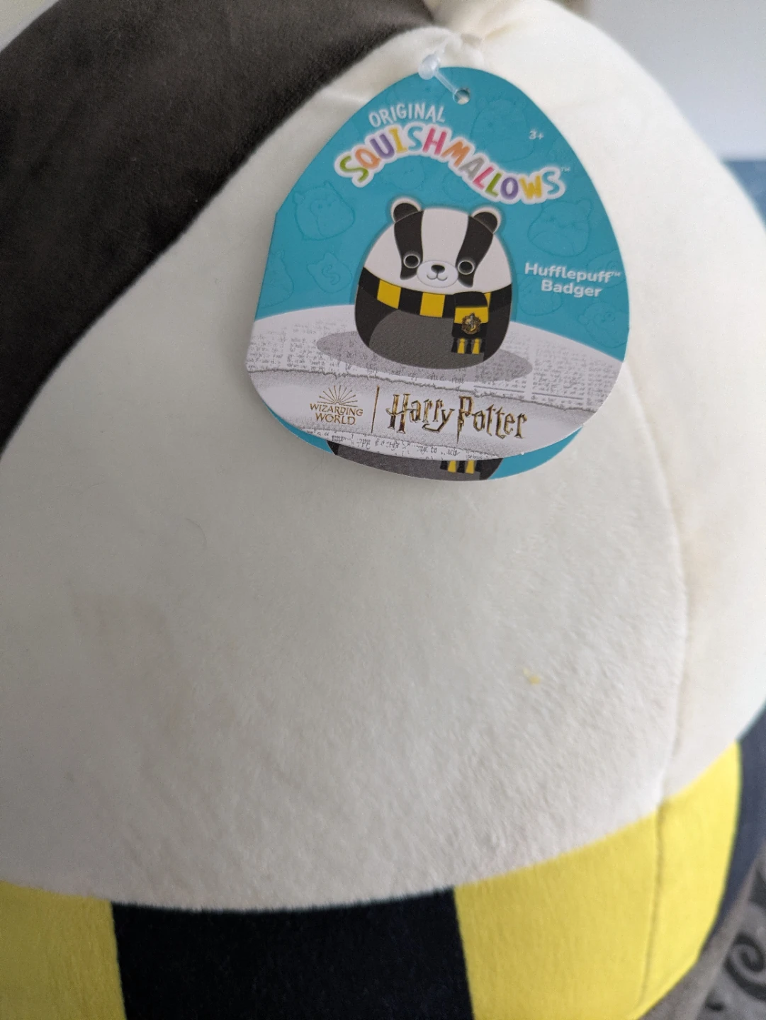 Squishmallows Hufflepuff Badger Plush - photo 3