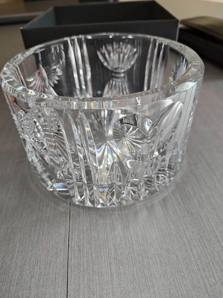 Waterford Crystal Millennium Champagne Bottle Coaster