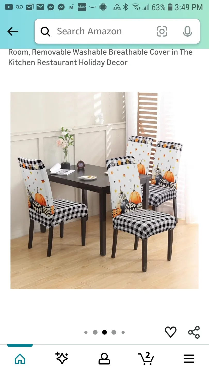 6 Halloween Holiday Seat Covers from Amazon image indicator(6)