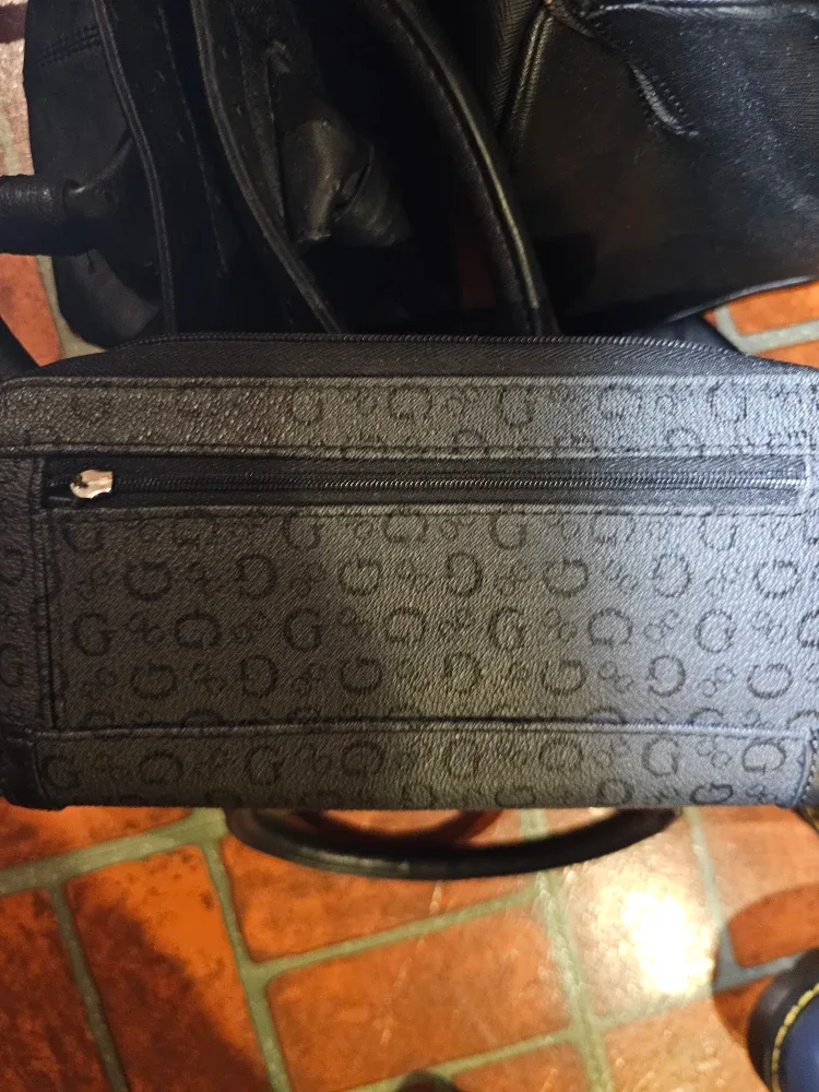 Guess Black Monogram Handbag image indicator(4)