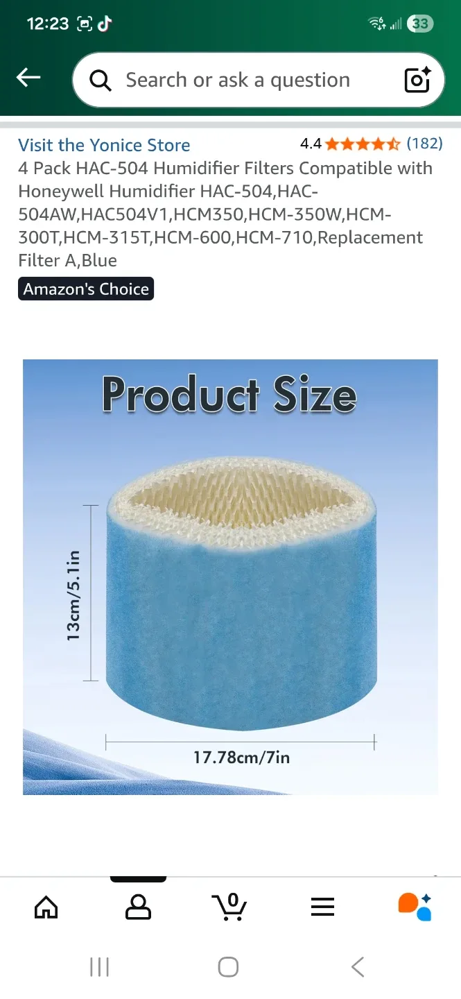 Honeywell Humidifier Filters 2 thumbnail