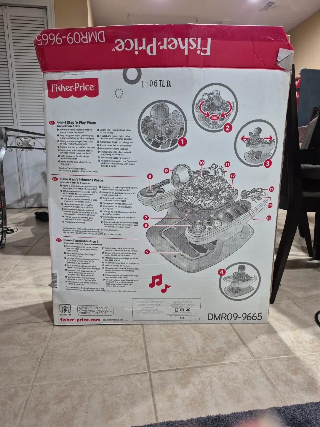 Fisher-Price 4-in-1 Step 'n Play Piano image indicator(6)