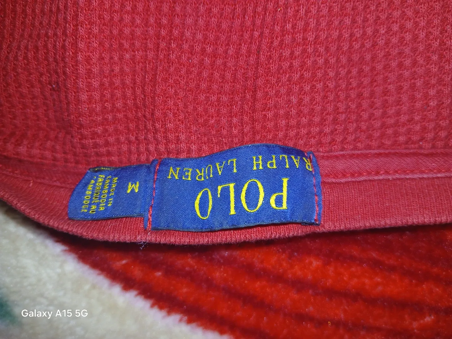 Ralph Lauren Polo Red Long Sleeve - Size M image indicator(3)