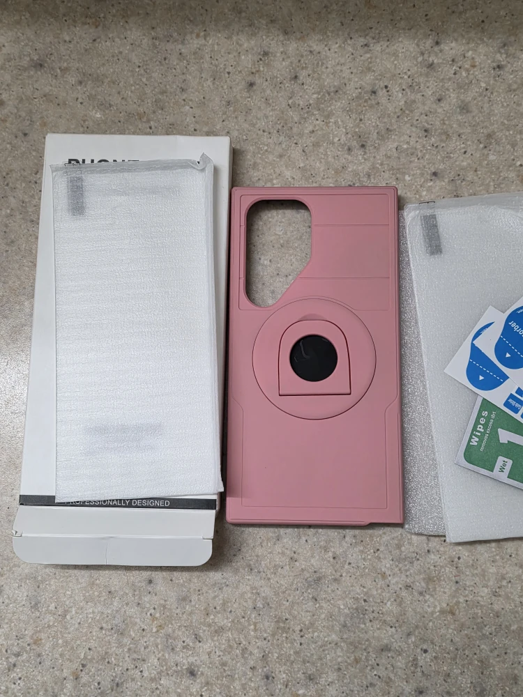 New Tunkarmor Samsung S24 Ultra Pink Phone Case - photo 3