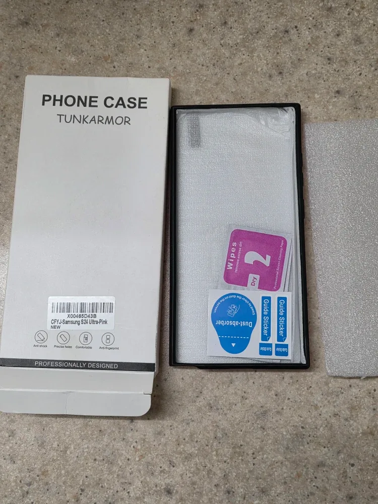 New Tunkarmor Samsung S24 Ultra Pink Phone Case image indicator(6)