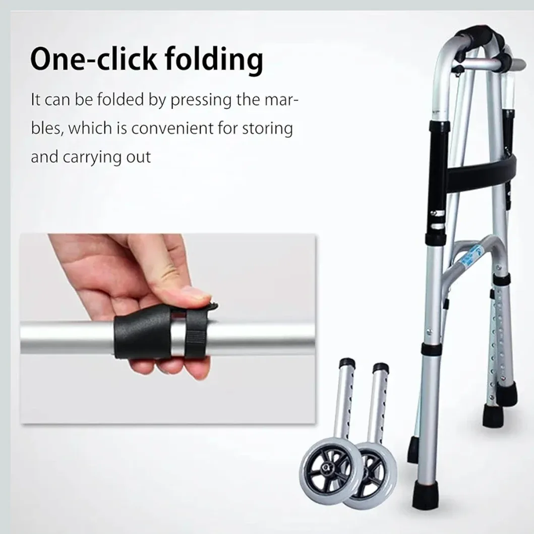 MAYQMAY Adjustable Wheeled Walker image indicator(3)