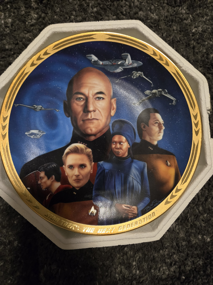 Star Trek: TNG 'Yesterday's Enterprise' Collector Plate