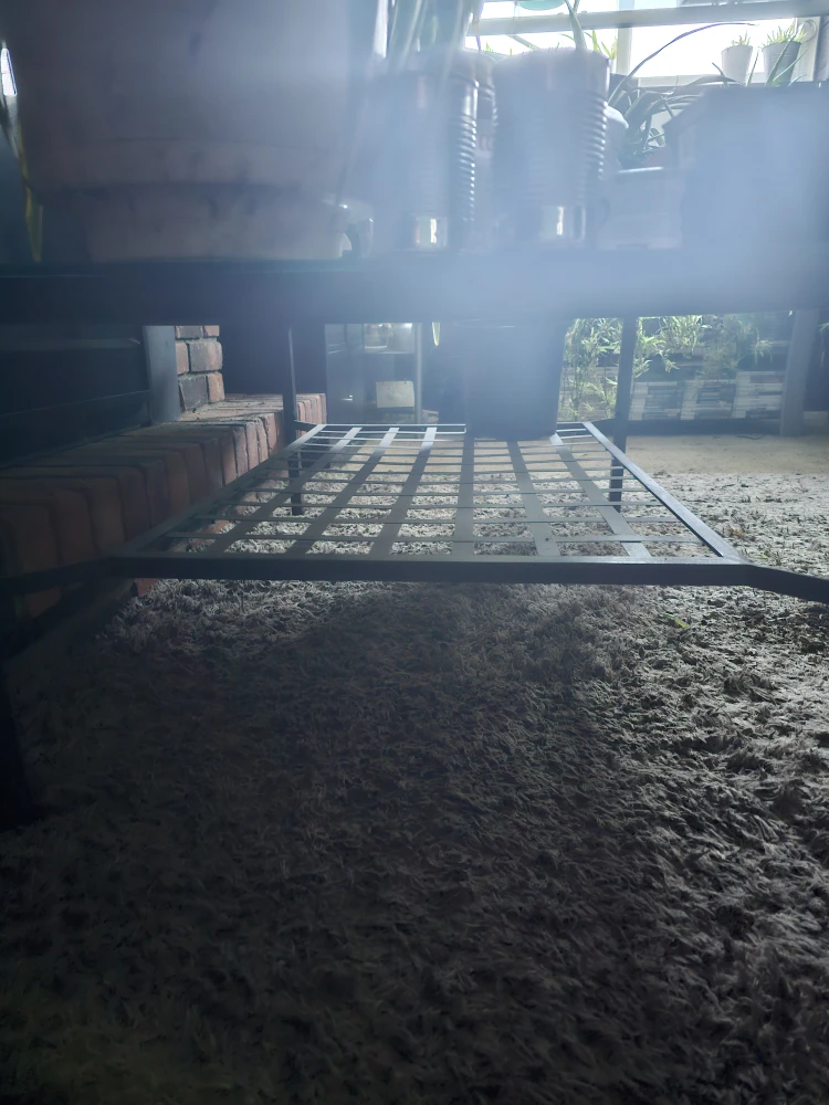 Steel coffee table  2.5'x3.5' - photo 2