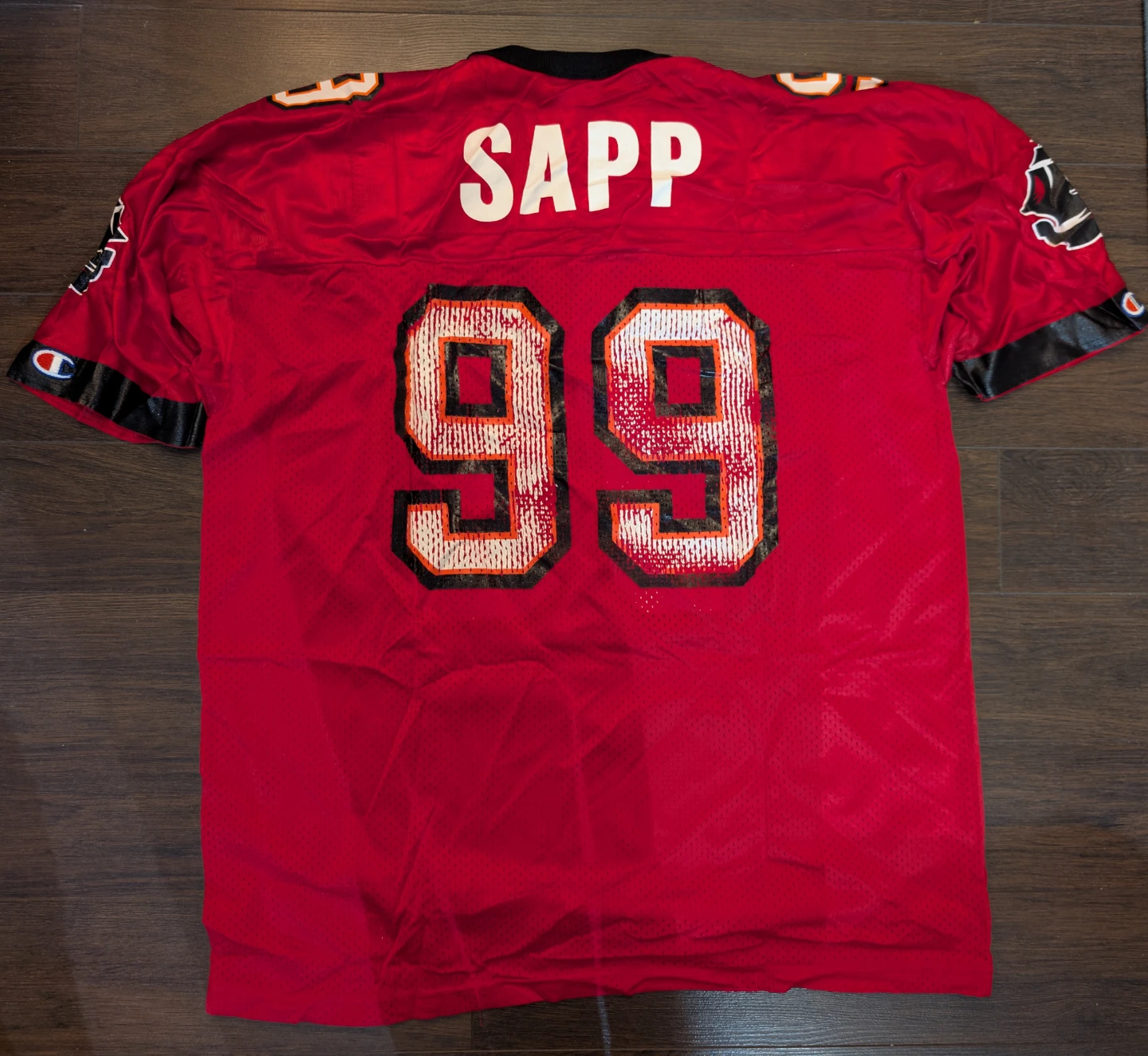 Champion Tampa Bay Buccaneers Sapp #99 Jersey Size 48 - photo 2