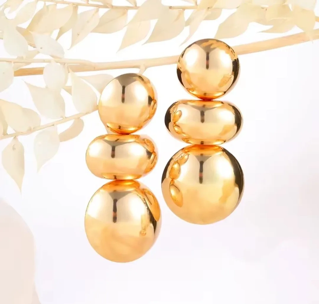 Brand New Statement Earrings - Gold or Silver image indicator(2)