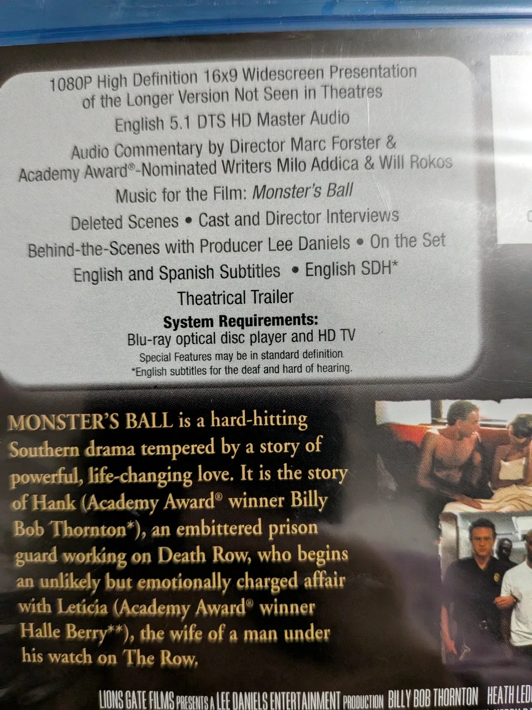 Monster's Ball (Blu-ray) New in sealed pkg image indicator(5)