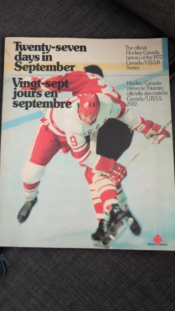 Twenty-seven Days in September Hockey Book
