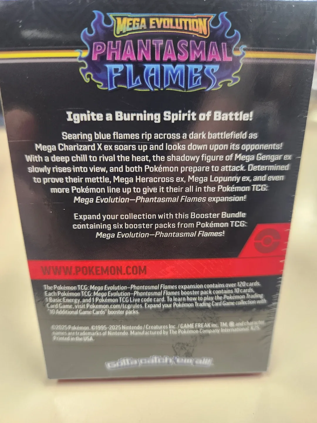 Pokemon TCG Mega Evolution Phantasmal Flames Booster Bundle image indicator(3)
