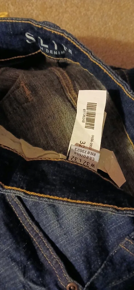 Men's Slim Denim Jeans - W32 L32 image indicator(4)