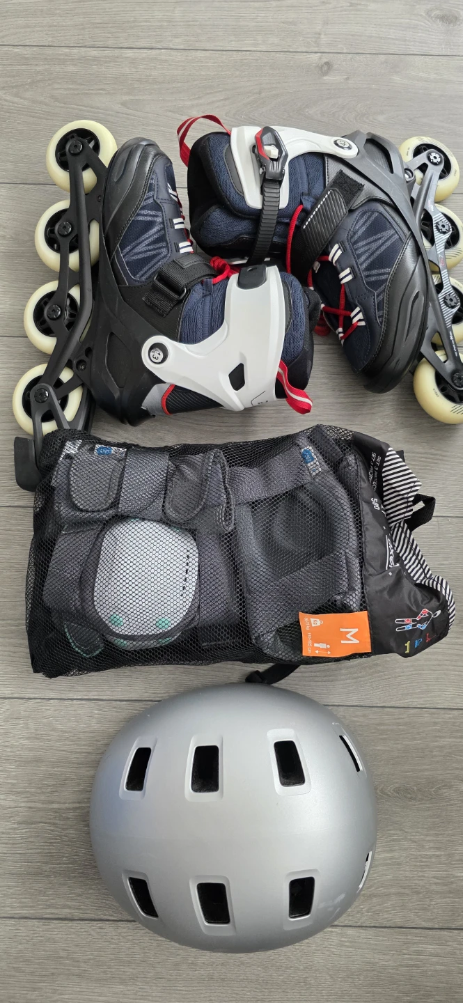 Rollerblade RB XL Inline Skates Size 43 with Gear