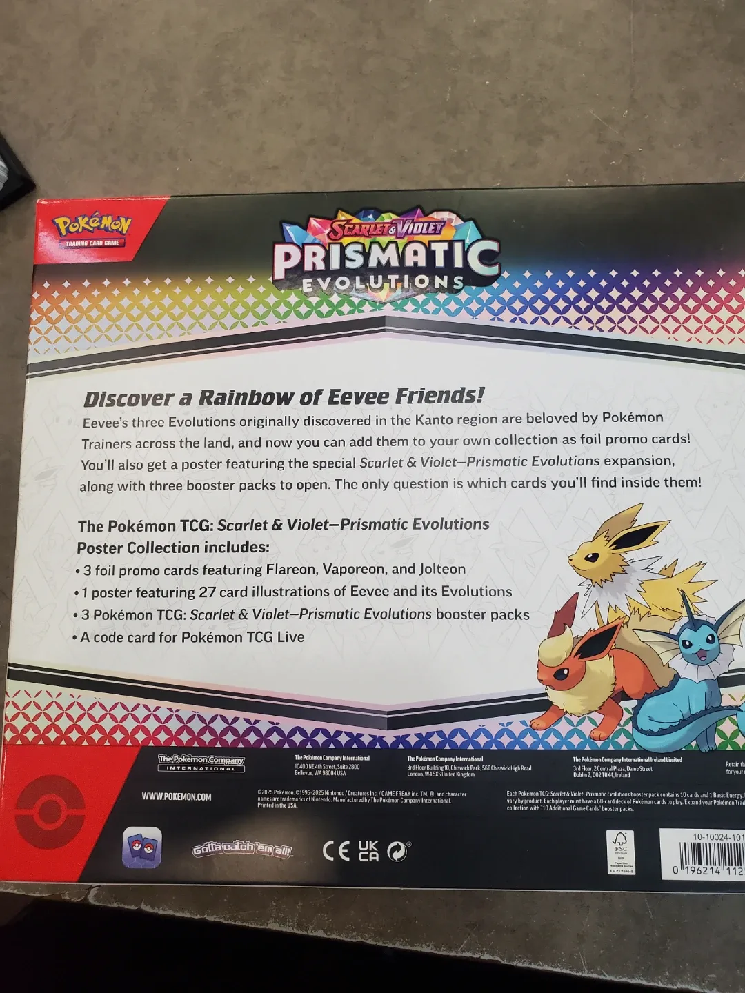 Pokemon TCG  Prismatic Evolutions Poster Collection image indicator(9)