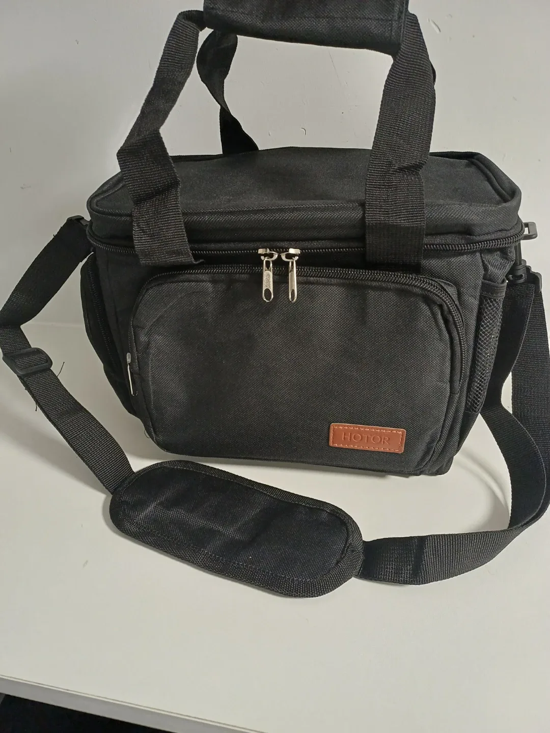 Hotor Black Insulated Lunch Bag image indicator(10)