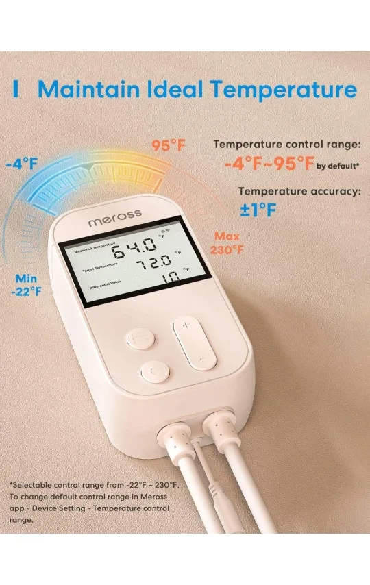 meross Smart Temperature Controller image indicator(2)