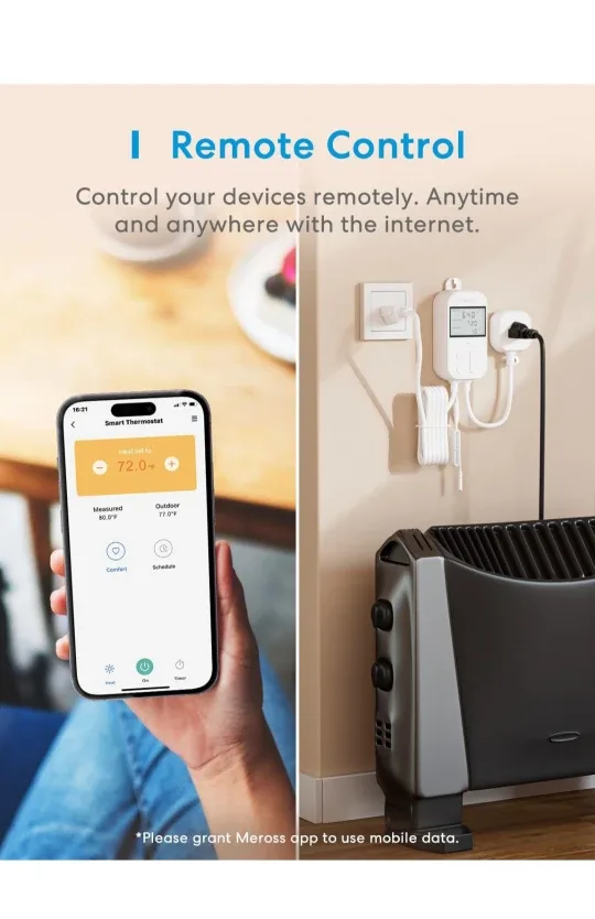 meross Smart Temperature Controller image indicator(6)