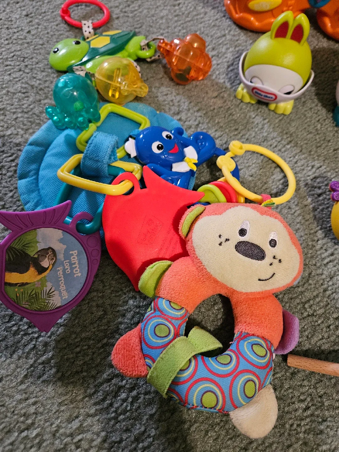 Fisher-Price & Bright Starts Baby Toys Bundle image indicator(6)