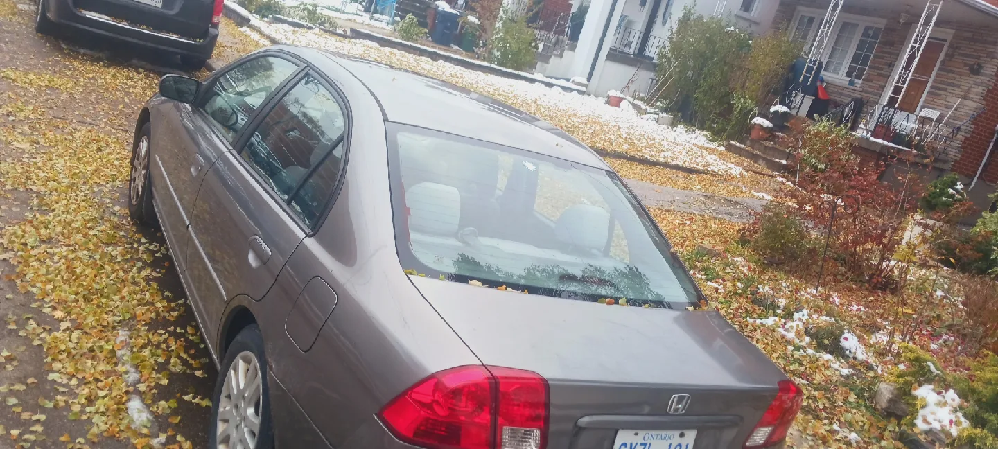 2004 Grey Honda Civic Sedan image indicator(4)