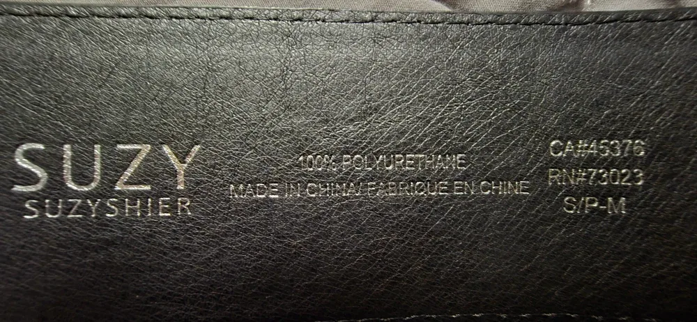 NEW! Suzy Shier Black Belt! - Size S/P-M image indicator(4)