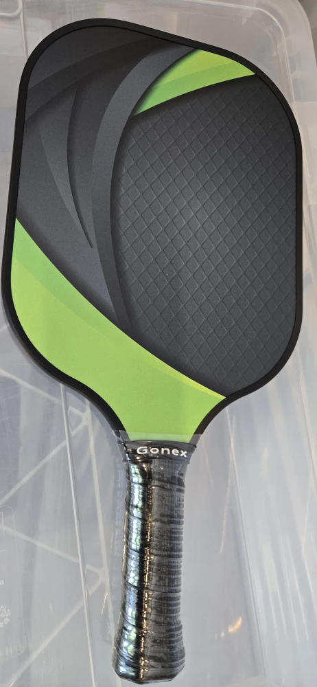 New Gonex Pickleball Paddle - Black & Green