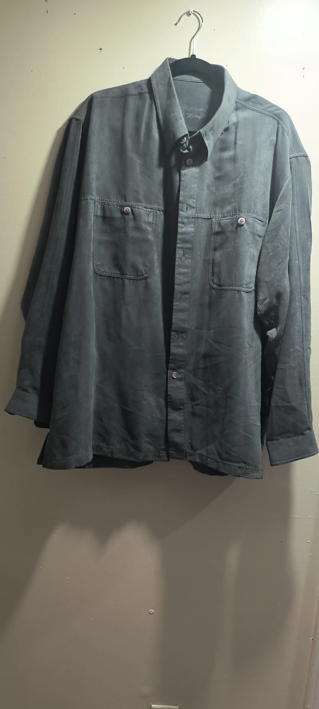 Platinum Club Microfibre Button Up Shirt 🥕