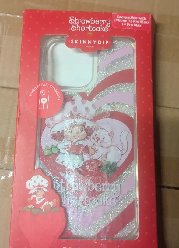 Strawberry Shortcake iPhone 13 Pro Max/14 Pro Max Case