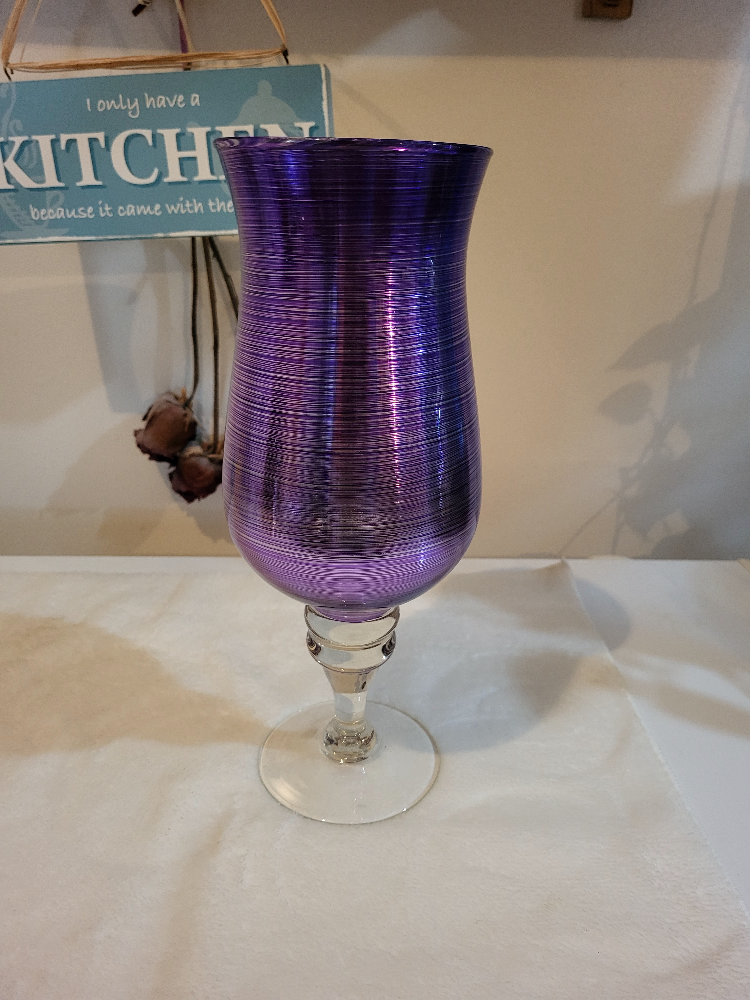Purple Decorative Vase