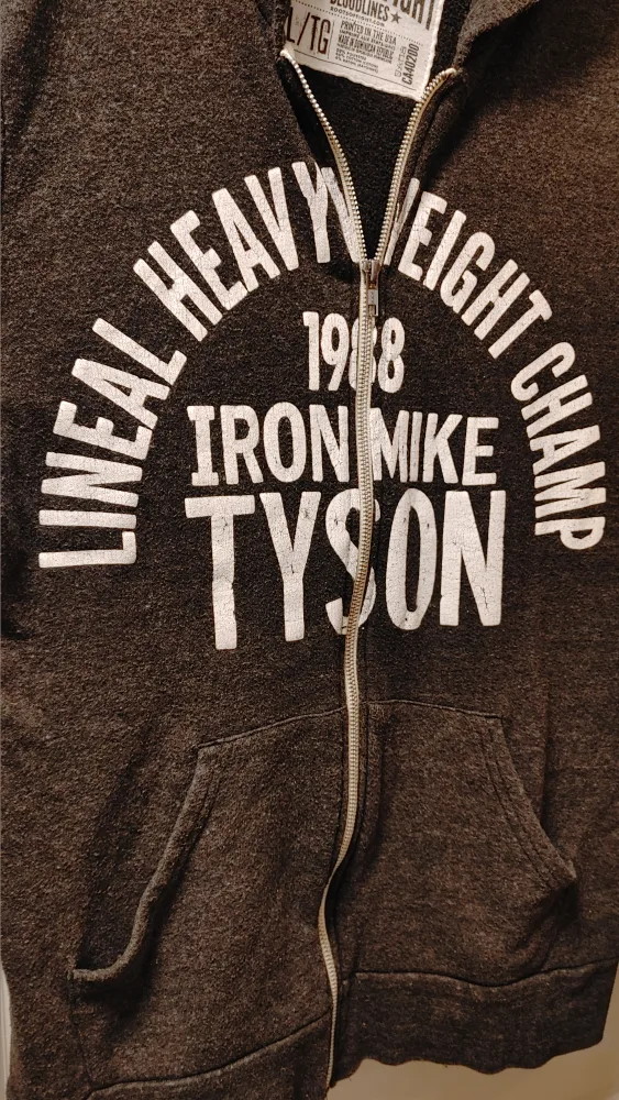 Roots of Fight Iron Mike Tyson Hoodie - XL image indicator(4)